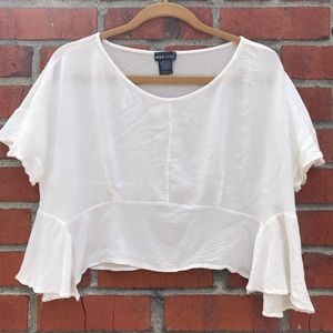 Flowy crop top!